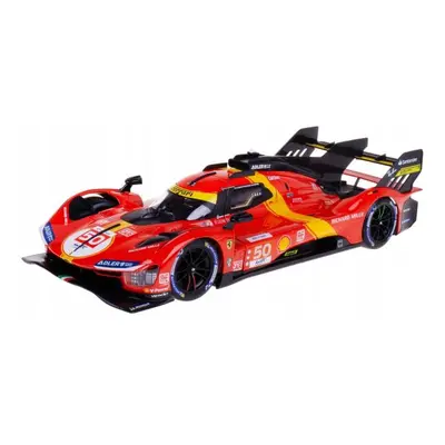 Bburago 1:18 Ferrari Racing - 499P LMH - Červená #50