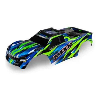 Traxxas karosérie zelená Maxx (rozvor 352mm)