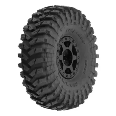 Pro-Line kolo s pneu 1:24 Maxxis Trepador 1.0", disk černý Holocomb H7mm (4)