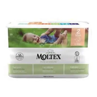 MOLTEX Pure&Nature Plenky jednorázové 2 Mini (3-6 kg) 38 ks