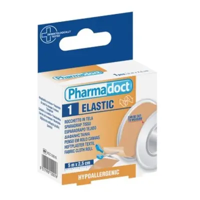 Pharmadoct Náplast na cívce 5 m × 2,5 cm