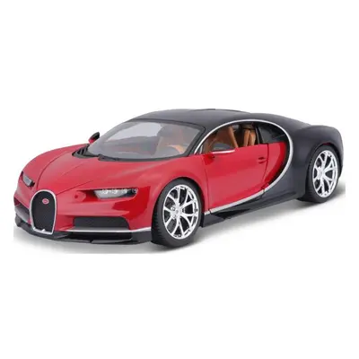 Bburago 1:18 Plus Bugatti Chiron black / red