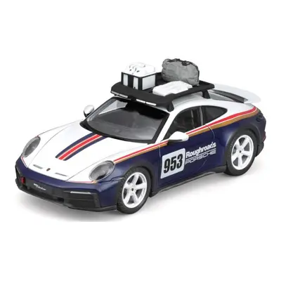 Bburago 1:24 Racing - Porsche 911 Dakar - Modrá 953 Roughroads