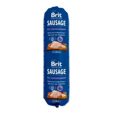 Salám Brit Sausage kuře a králík 800g