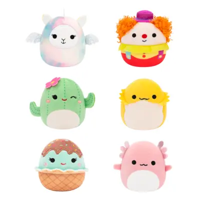 SQUISHMALLOWS Micromallows 6Pack - Axolotl, Klaun, Lamo-pegakorn, Kaktus, Agama, Cupcake