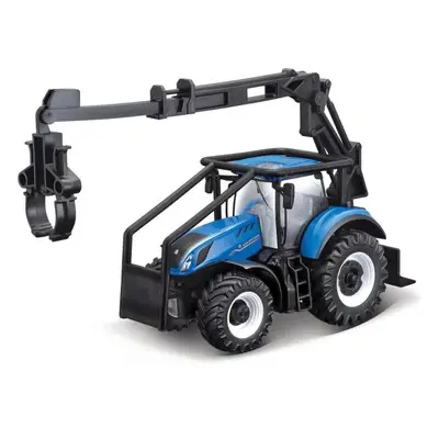 Bburago Farm Traktor 10cm New Holland T7.315 HD - lesní traktor