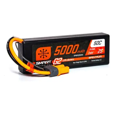 Spektrum Smart G2 LiPo 7.4V 5000mAh 50C HC IC5