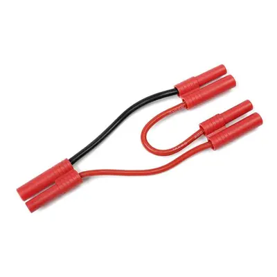 Kabel Y sériový 4.0mm zlacený 14AWG 12cm