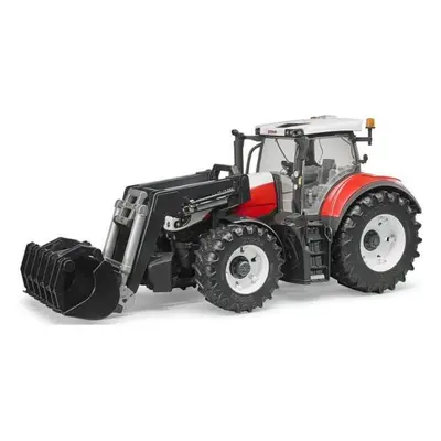 Bratr Traktor STEYR 6300 TERRUS CVT s předním nakladačem