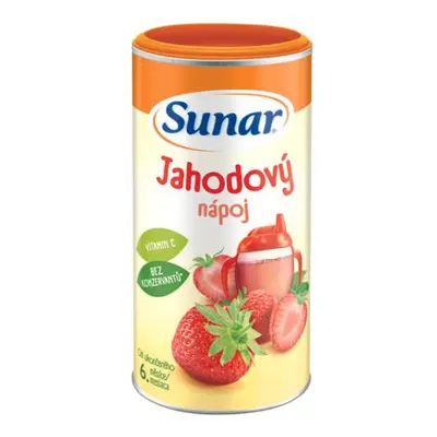 SUNAR Nápoj rozpustný jahodový 200 g