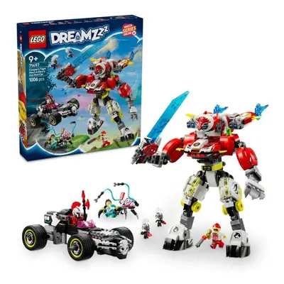 LEGO® DREAMZzz™ 71497 Cooperův tygří robot a Zerův hot rod