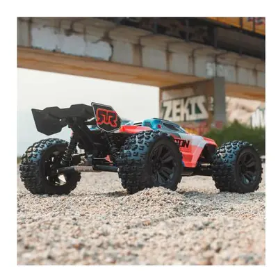 Arrma Kraton 6S V6 BLX 1:8 4WD RTR modrá/růžová