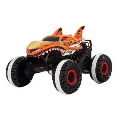 Mattel Hot Wheels R/C Monster truck 1:15 žralok tygří