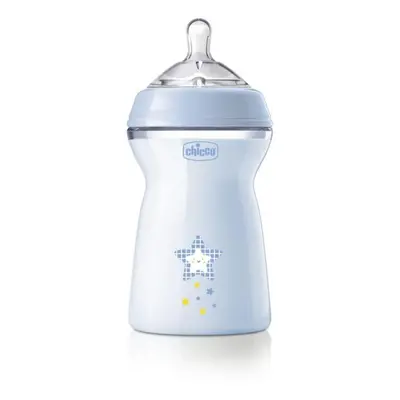 CHICCO Láhev kojenecká Natural Feeling 330 ml chlapec 6m+