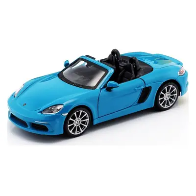 Bburago 1:24 Plus Porsche 718 Boxster Blue