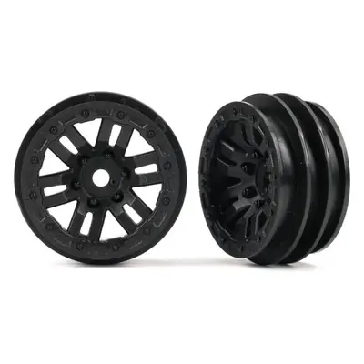 Traxxas disk 1.0" twin-spoke černý (2)