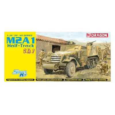 Model Kit military 6329 - M2 HALF-TRACK (2 IN 1) (SMART KIT) (1:35)