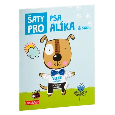 Šaty pre psa Alíka - Kniha samolepiek