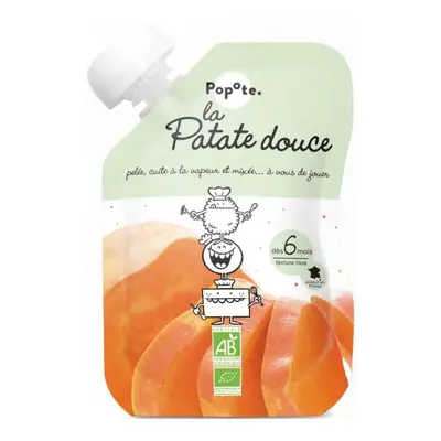 POPOTE Kapsička bio sladká brambor 120 g, 6+