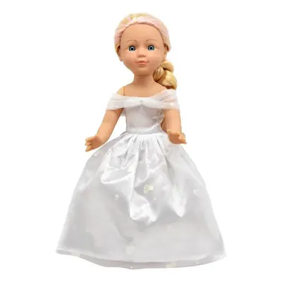 Dolls World Módní panenka Lola WHITE - 36 cm