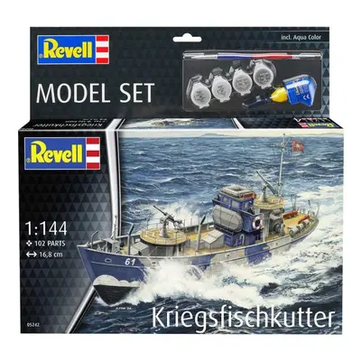 ModelSet loď 65242 - KFK (Kriegsfischkutter) (1:144)