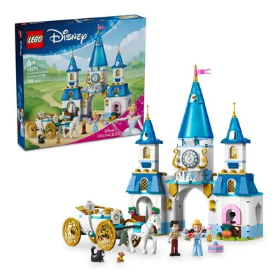 LEGO® Disney Princess 43275 Popelčin zámek a kočár s koňmi