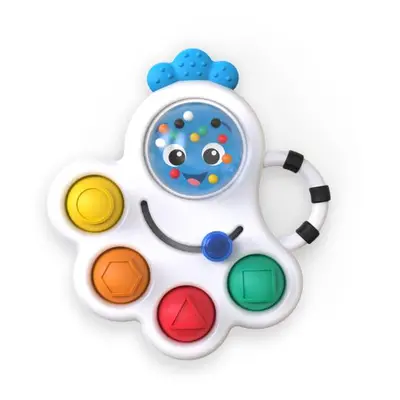 BABY EINSTEIN Hračka senozorická chrastítko a kousátko Opus 's Shape Pops ™ 3m +