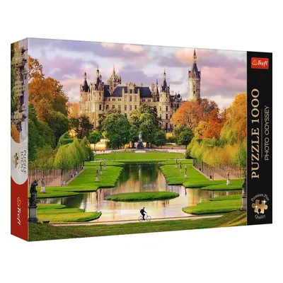 Trefl Puzzle 1000 Premium Plus - Foto Odysea: Zámek Schwerin, Německo