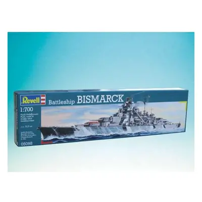 Plastic modelky loď 05098 - Battleship Bismarck (1: 700)