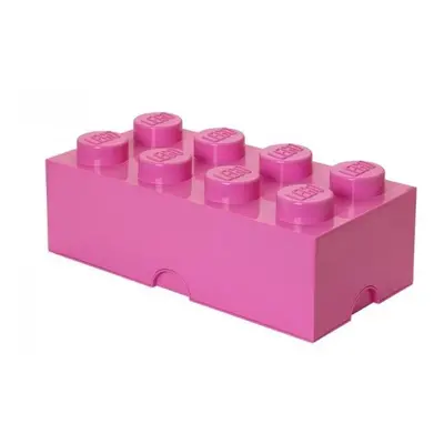 LEGO® úložný box 8 - růžová 250 x 500 x 180 mm