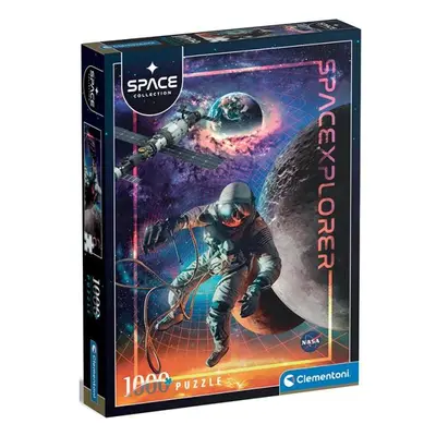 Clementoni - Puzzle 1000 Space NASA: Vesmírný průzkumník