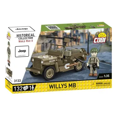 Cobi II WW Willys MB, 1:35, 132 k, 1 f