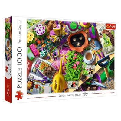 Trefl Puzzle 1000 Úklid zahrady