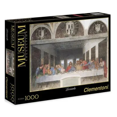 Clementoni - Puzzle Museum 1000 Leonardo de Vinci - Poslední večeře