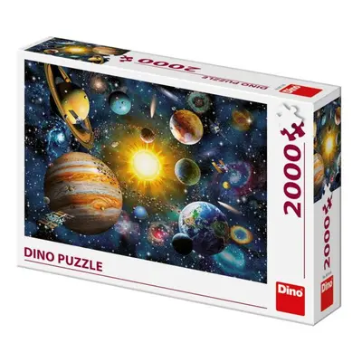 Dino SLUNEČNÍ SOUSTAVA 2000 Puzzle