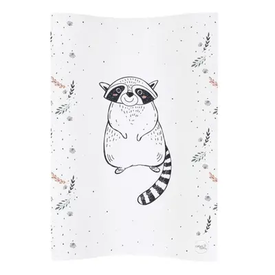 CEBA Podložka přebalovací 2-hranná měkká COSY (50x70) Raccoon