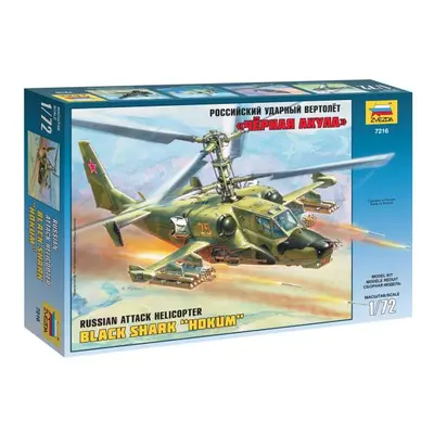 Model Kit vrtulník 7216 - Russian Attack Helicopter "Hokum" (re-release) (1:72)