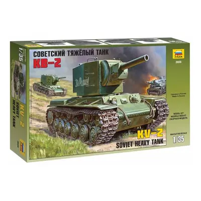 Model Kit tank 3608 - Soviet heavy tank KV-2 (1:35)