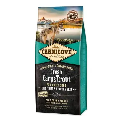 Krmivo Carnilove Dog Fresh Carp & Trout 12kg