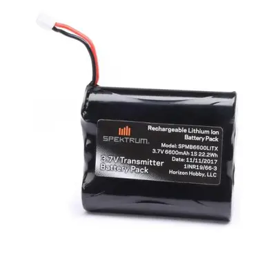 Spektrum baterie vysílače LiIon 3.7V 6600mAh XH-1S: NX6/NX8/NX10/iX12