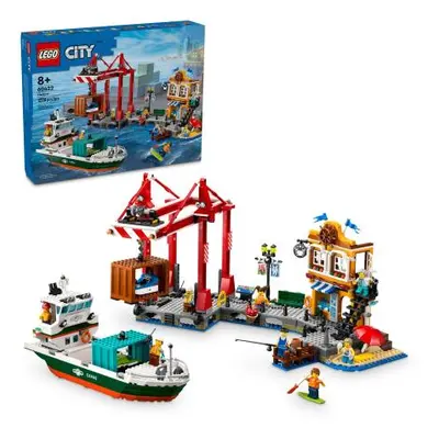 LEGO® City 60422 Přístav s nákladní lodí