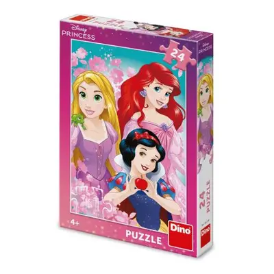 Puzzle Krásne princezné 24 dielikov