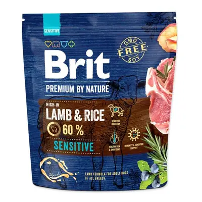 Krmivo Brit Premium by Nature sensitive Lamb 1kg