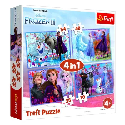 Trefl Puzzle Frozen 2, 4v1