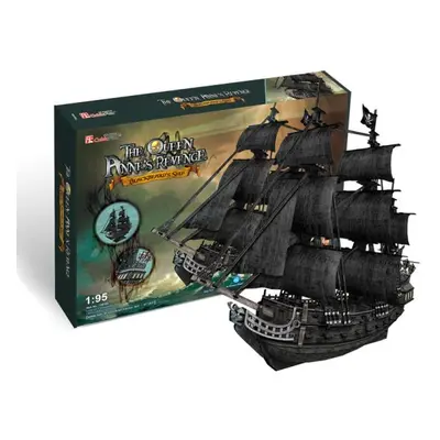 Puzzle 3D The Queen Anne's Revenge - 308 dílků