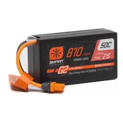 Spektrum Smart G2 LiPo 7.4V 810mAh 50C HC IC2