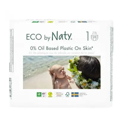 Eco by Naty Plenky jednorázové 1 (2-5 kg) 25 ks