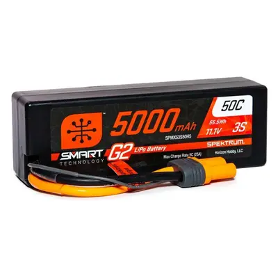 Spektrum Smart G2 LiPo 11.1V 5000mAh 50C HC IC5