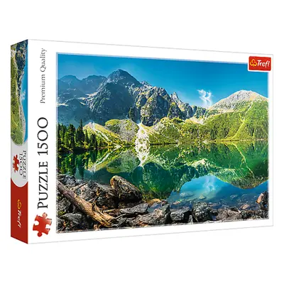 Trefl Puzzle 1500 - Jezero Mořské Oko, Tatry, Polsko