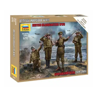 Wargames (WWII) figurky 6174 - British centrály (1:72)